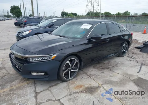 2020 Honda Accord Sport 2.0T из США, поврежденный, VIN 1HGCV2F37LA001321